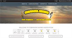 Desktop Screenshot of cobmoosashores.com