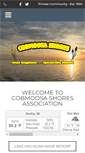Mobile Screenshot of cobmoosashores.com